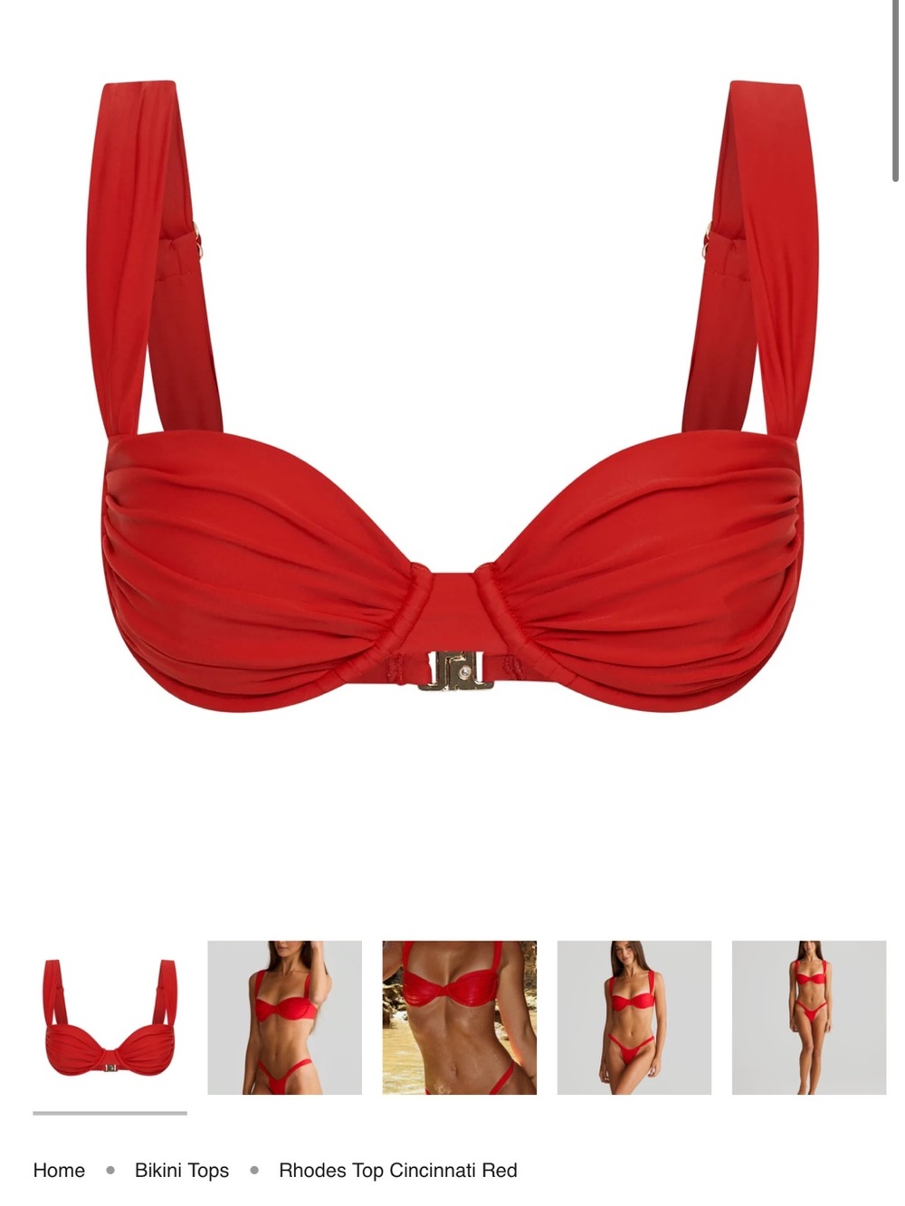Underwire Bikini Top - Women Swim